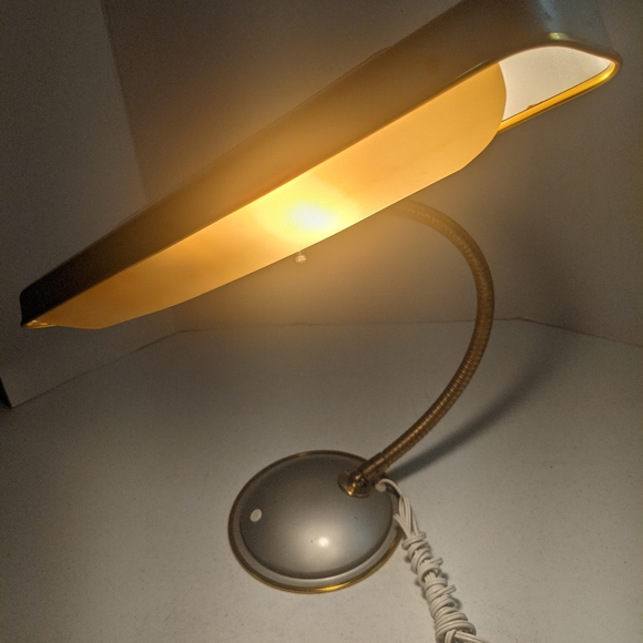 Sputnik Lamp Mid Century Lamp 1950s Goose Neck - Picture 9 of 11
